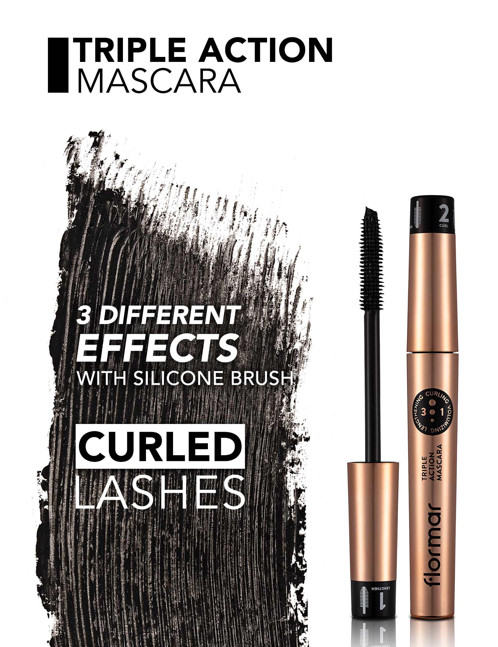 Triple Action Mascara